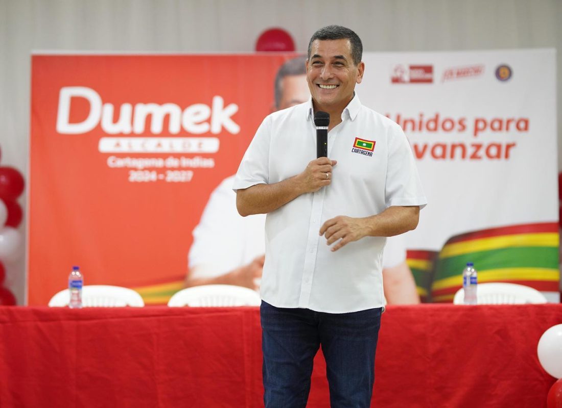 Dumek Turbay en campaña